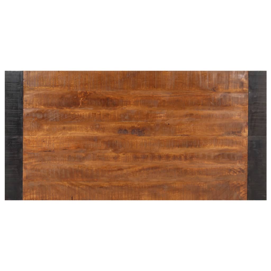 Dining table, 140x70x76cm, raw mango wood