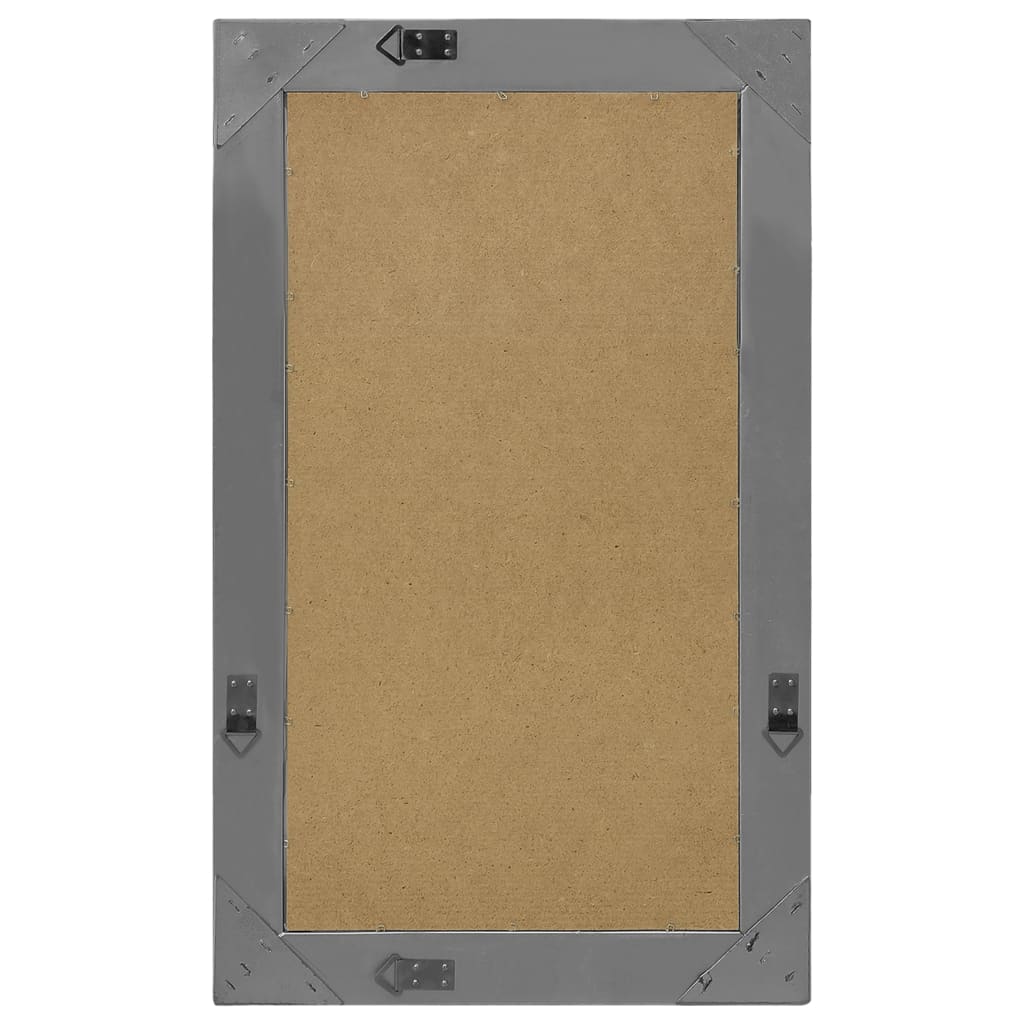 Sienas spogulis, melns, 50x80 cm, baroka stils