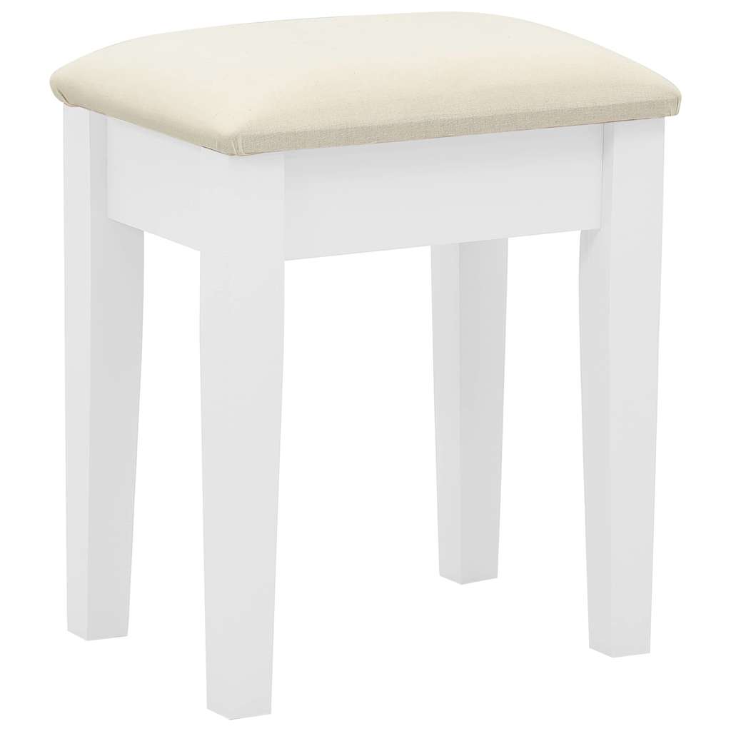Kosmetinis staliukas, baltas, 65x36x128cm, paulovnija ir MDF