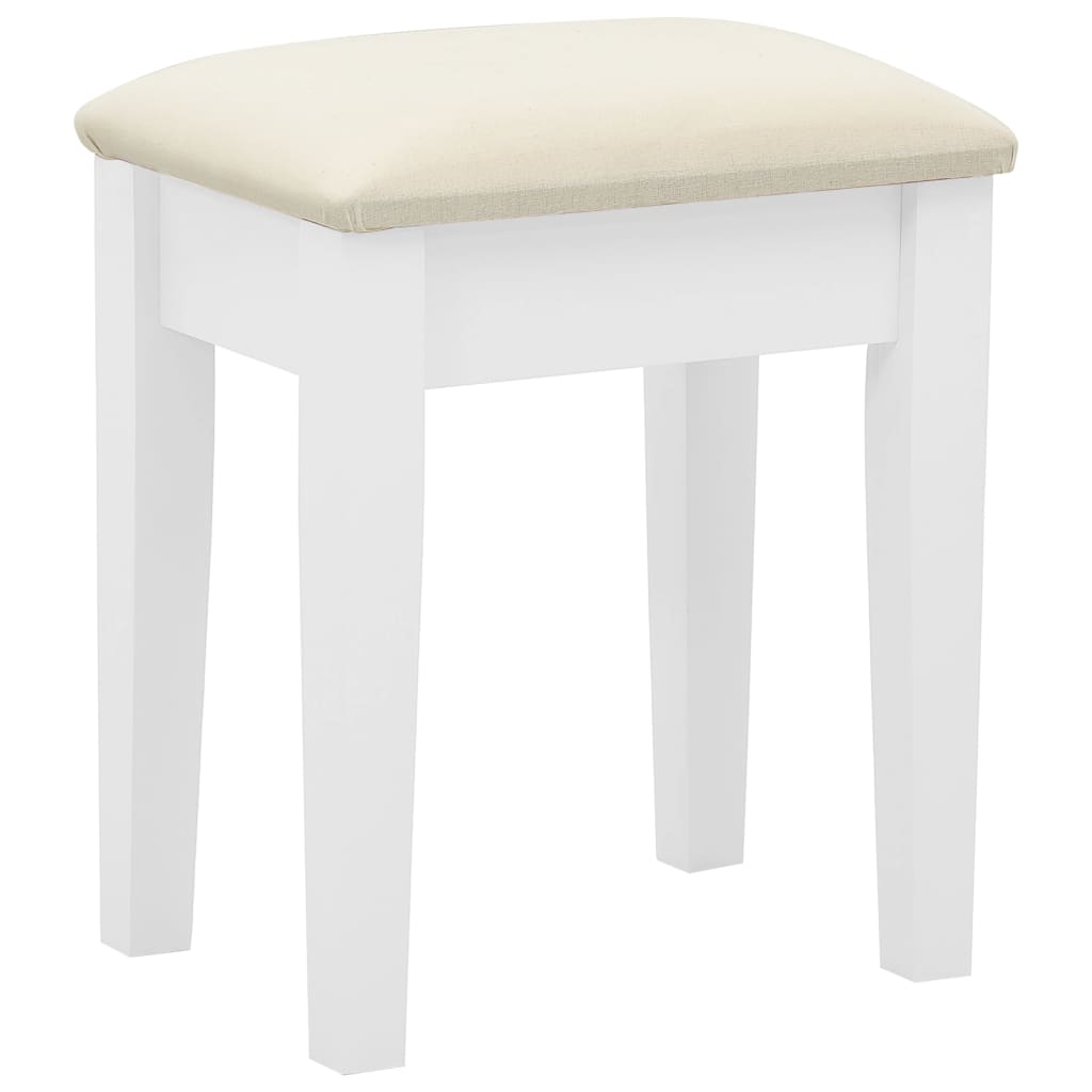Kosmetinis staliukas, baltas, 65x36x128cm, paulovnija ir MDF
