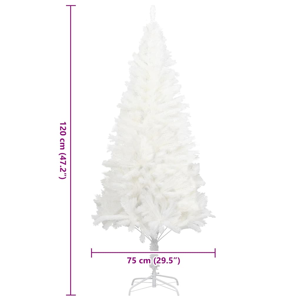 Dirbtinė Kalėdų eglutė, DREAM SNOW, balta, 120cm., su tikroviškais spygliais