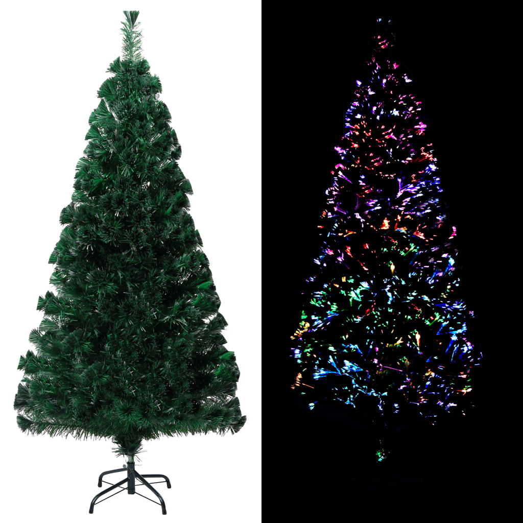 Dirbtinė Kalėdų eglutė BLOOM POLAR, su stovu, žalia, 150cm., optinis pluoštas