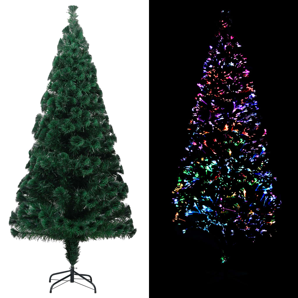 Dirbtinė Kalėdų eglutė BLOOM POLAR, su stovu, žalia, 180cm., optinis pluoštas