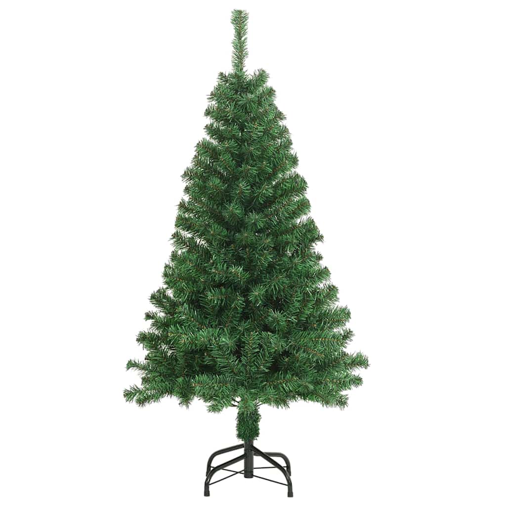 Mākslīgā Ziemassvētku eglīte ar bieziem zariem, zaļa, 150cm, PVC