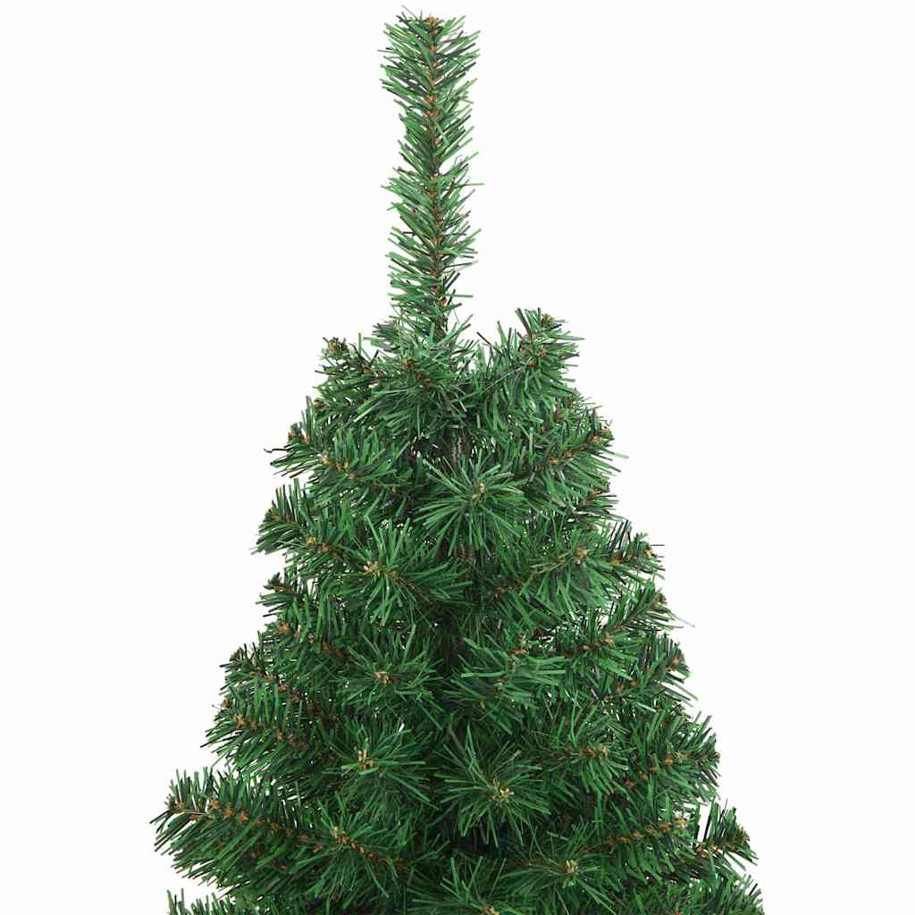 Mākslīgā Ziemassvētku eglīte ar bieziem zariem, zaļa, 150cm, PVC