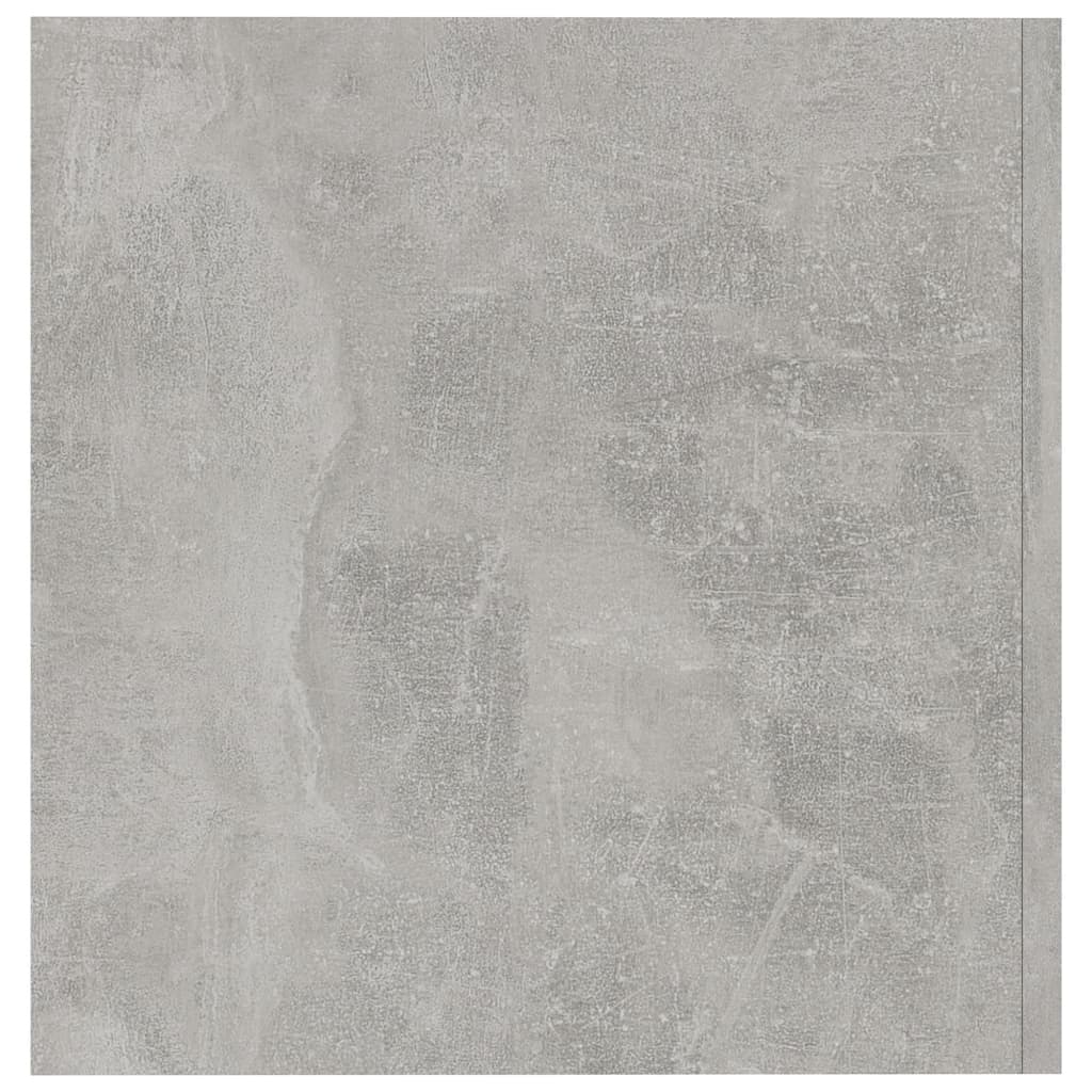 Prie sienos montuojama spintelė, betono, 80x39x40cm, mediena