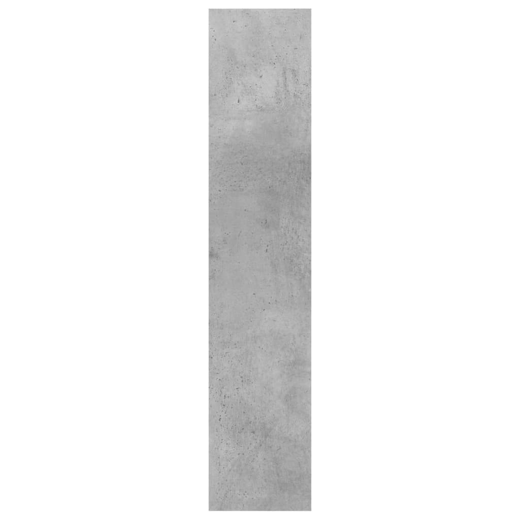 Sienas plaukts, betona pelēks, 90x16x78cm, apstrādāta koksne