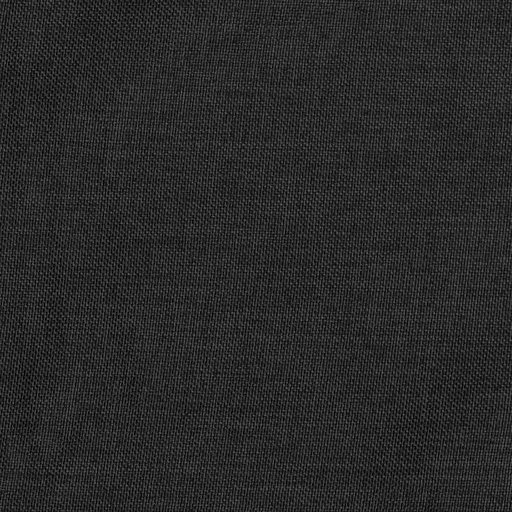 Naktinės užuolaidos su kabliukais, 2vnt., antracito, 140x175cm