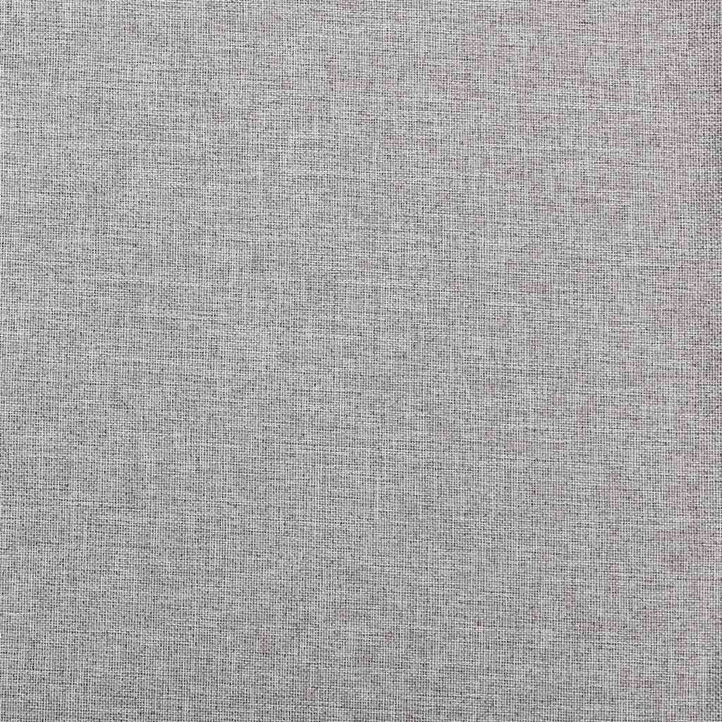 Naktinės užuolaidos su kabliukais, 2vnt., pilkos, 140x225cm