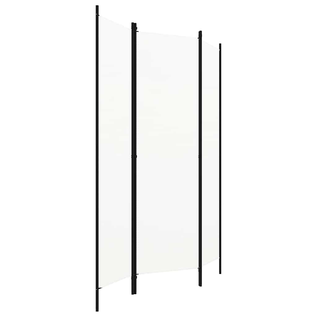Room divider, 3-panel, white, 150x180cm