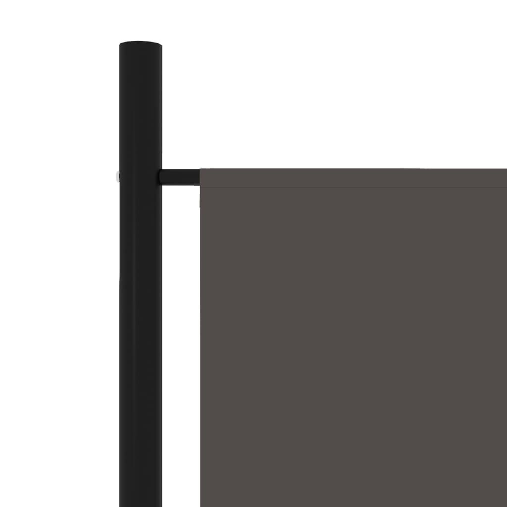 Room Divider, 3-Panel, Anthracite, 150x180cm