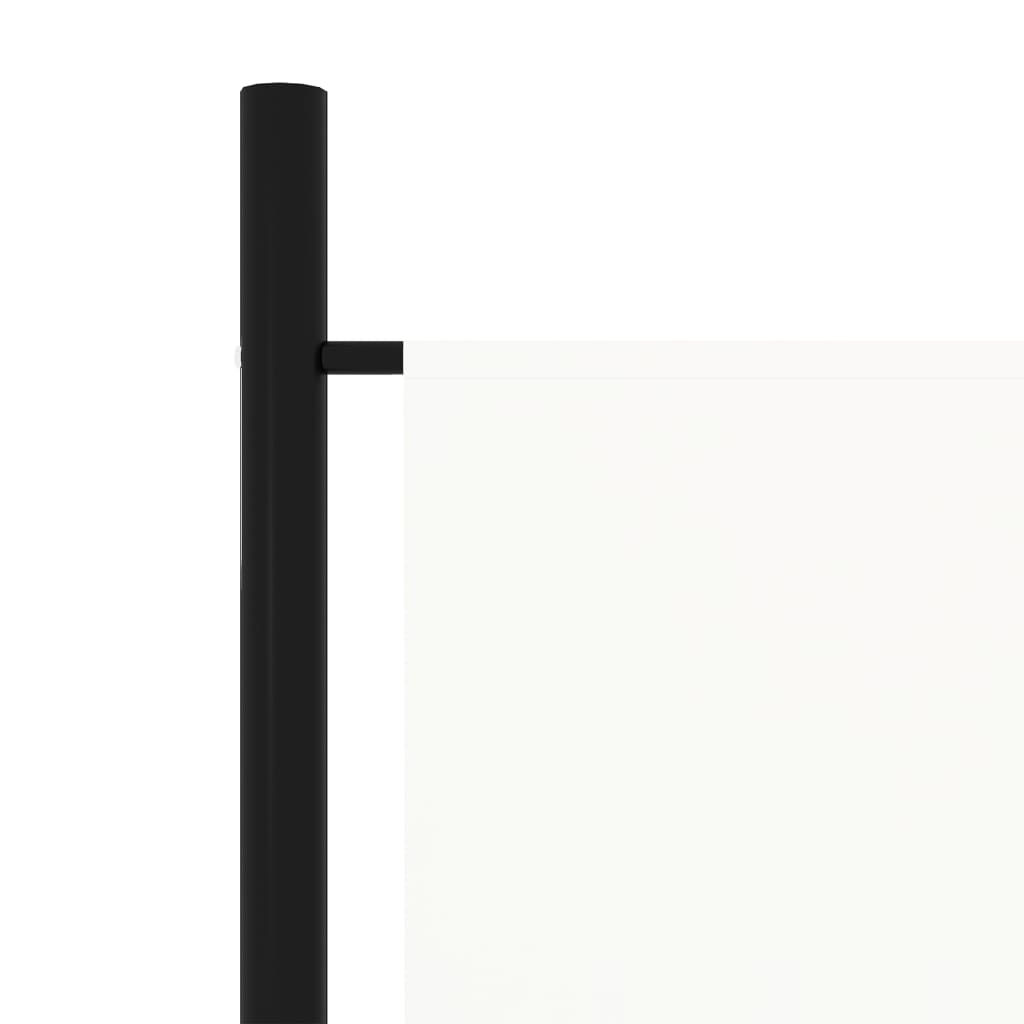 Telpu nodalītājs, 5 daļas, balts, 250x180cm