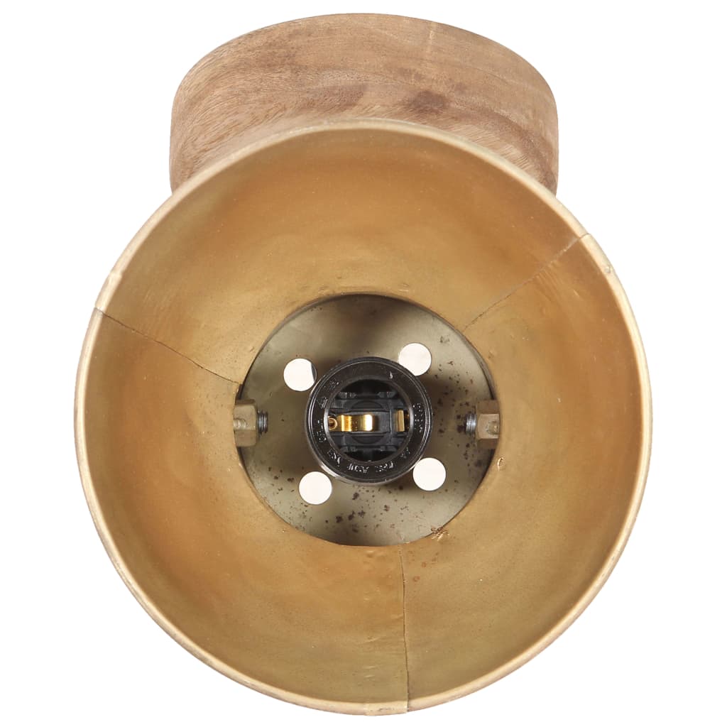 Wall/ceiling lights, 2 pcs, brass, 20x25cm, E27