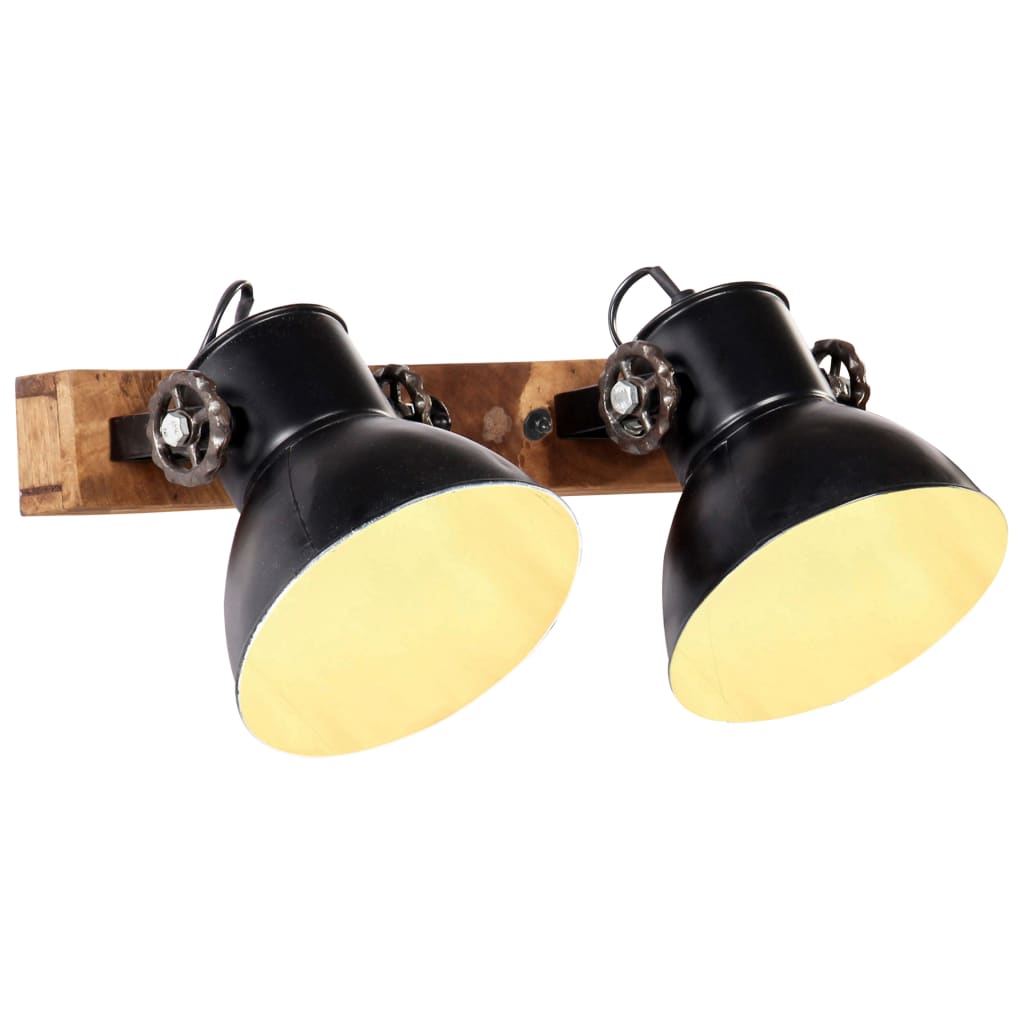 Wall lamp, black, 45x25cm, E27
