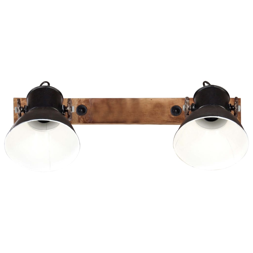 Wall lamp, black, 45x25cm, E27