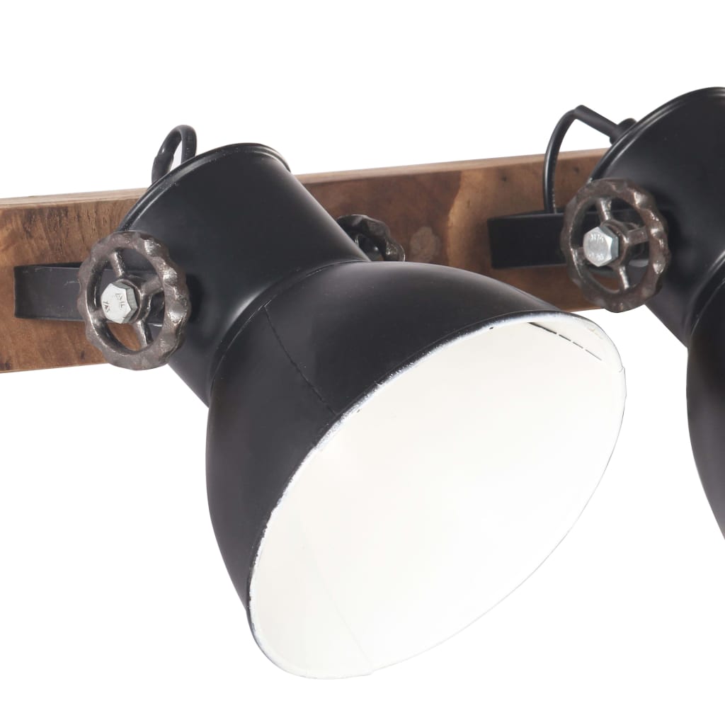 Wall lamp, black, 45x25cm, E27