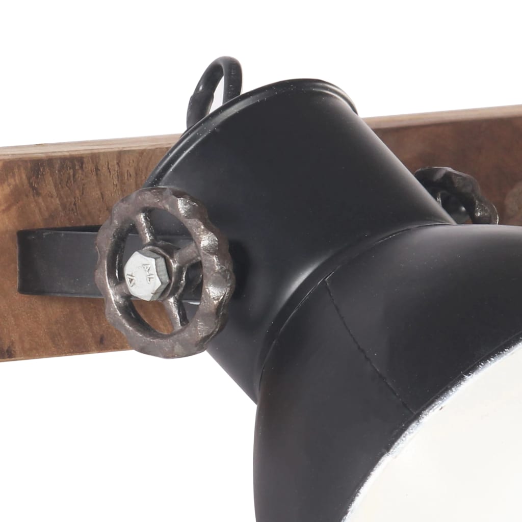 Wall lamp, black, 45x25cm, E27