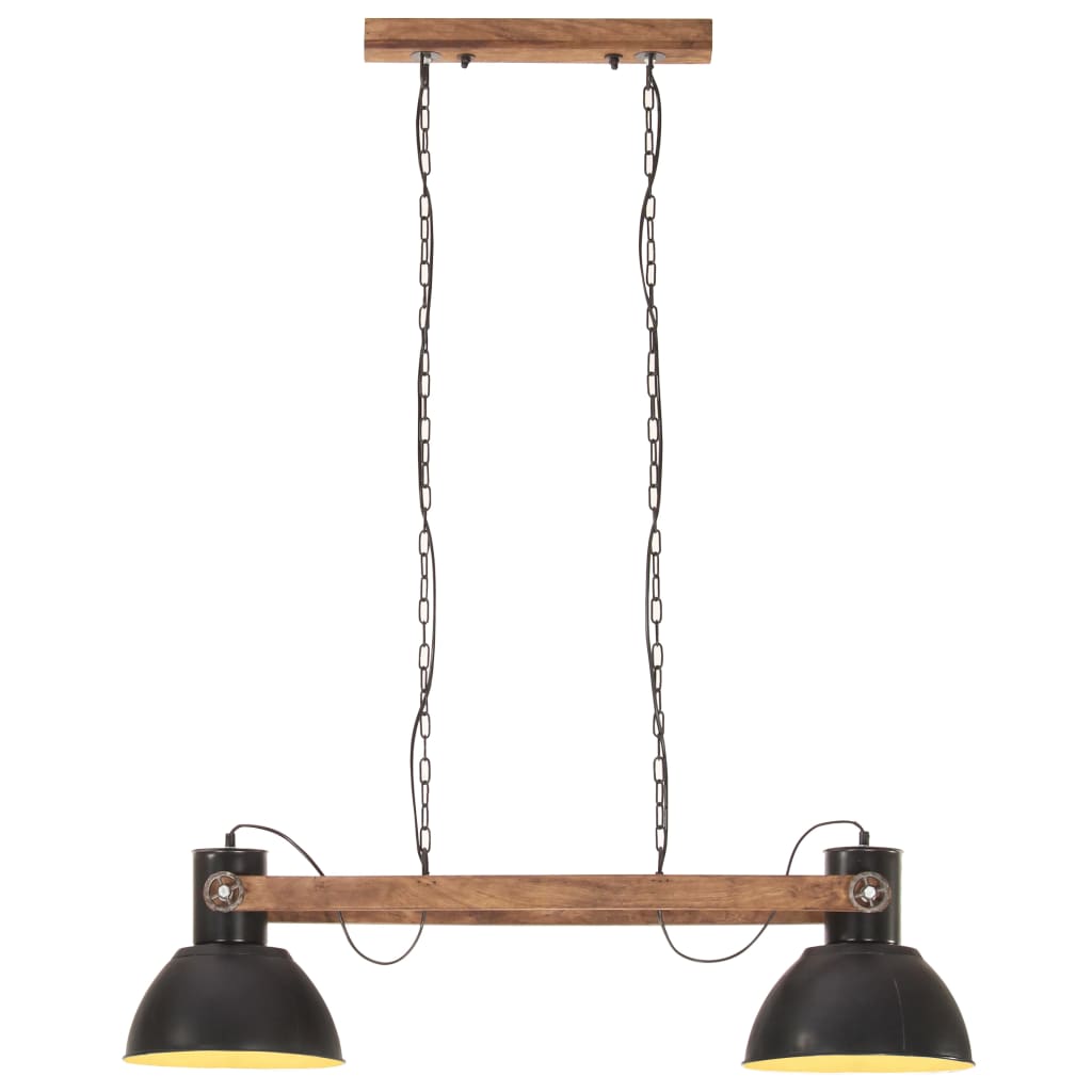 Piekaramā lampa, pilnīgi melna, 109cm, 25W, E27