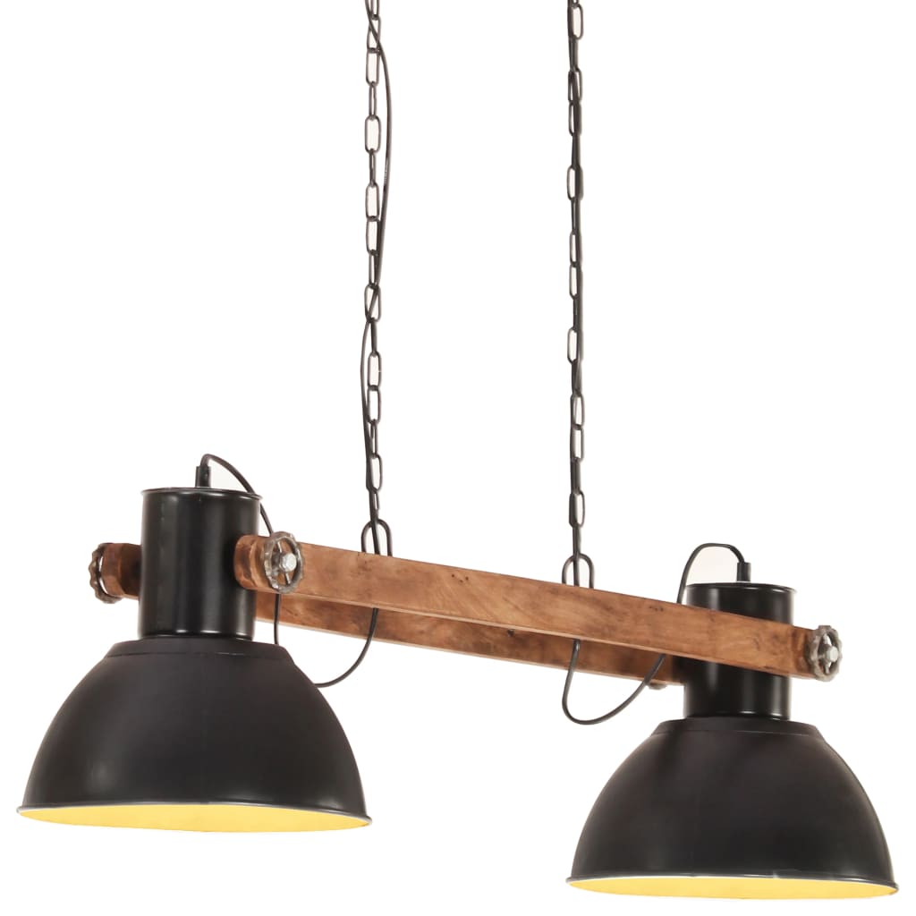Piekaramā lampa, pilnīgi melna, 109cm, 25W, E27