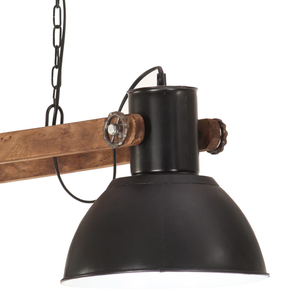 Piekaramā lampa, pilnīgi melna, 109cm, 25W, E27