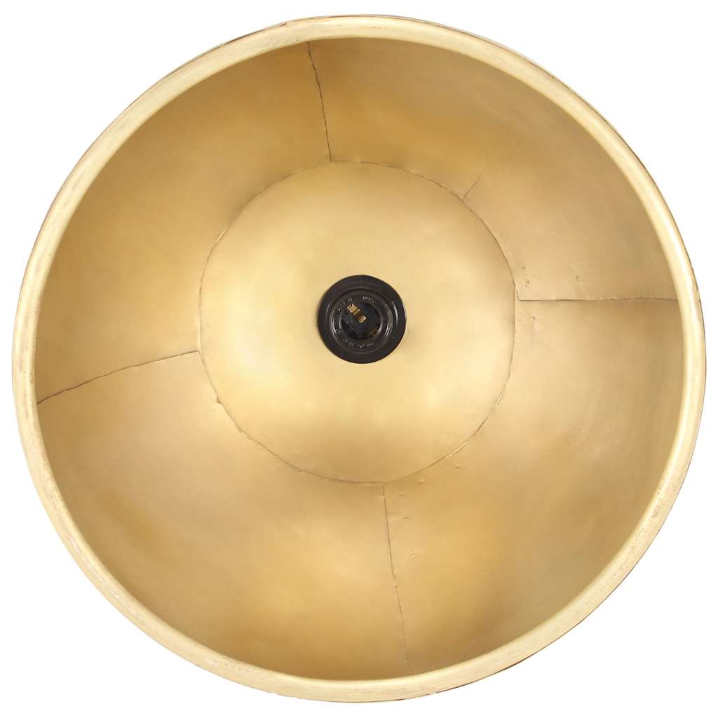 Pendant lamp, brass, 40cm, 25W, round, E27