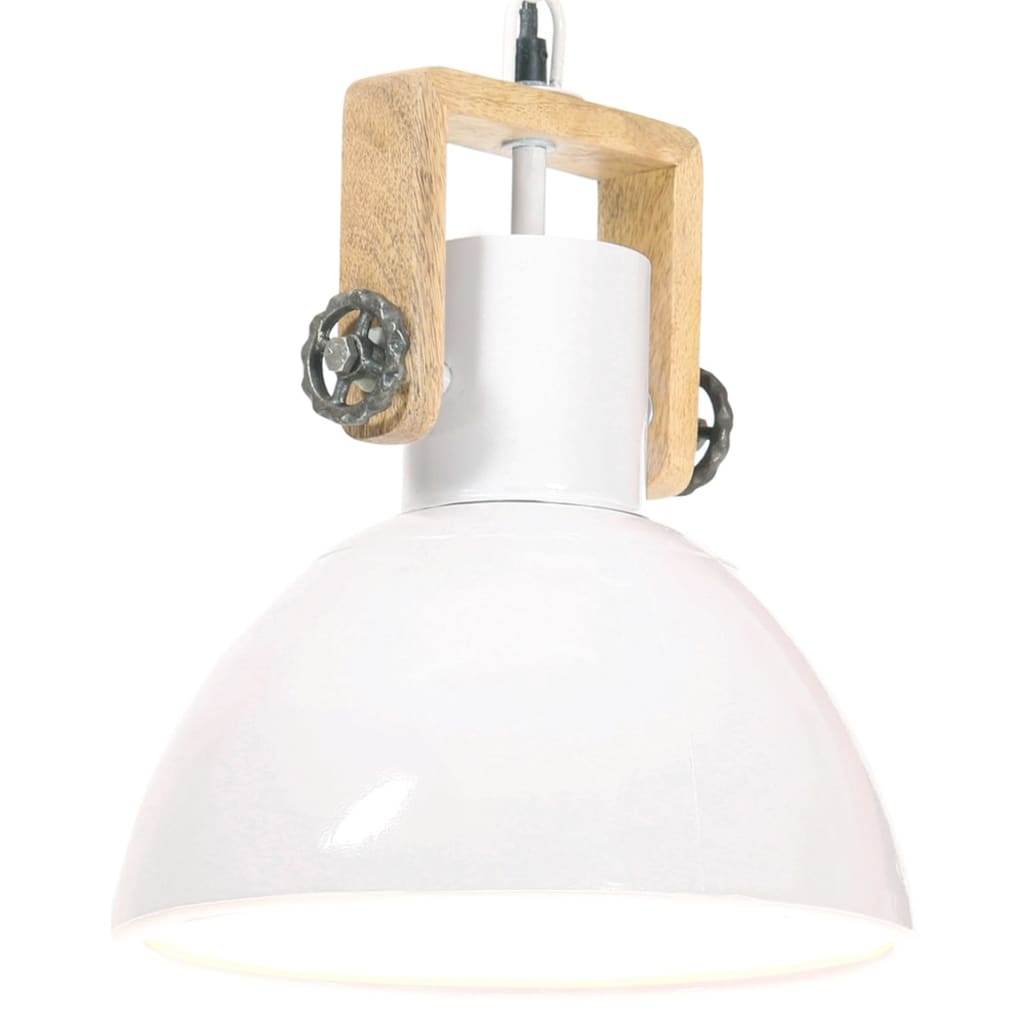 Piekaramais gaismeklis, balts, 30cm, 25W, apaļš, E27