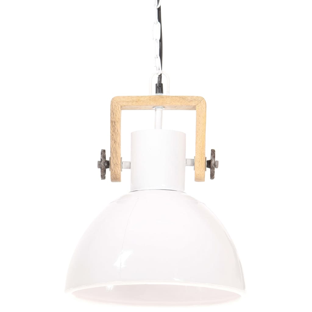 Piekaramais gaismeklis, balts, 30cm, 25W, apaļš, E27