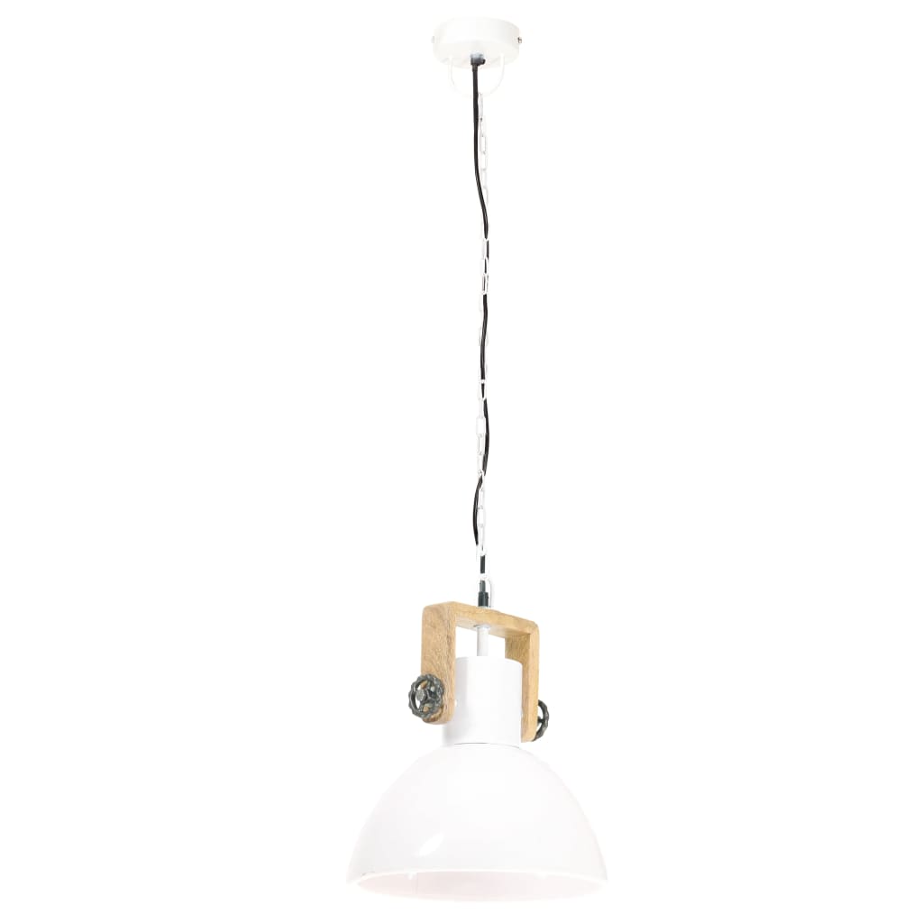 Piekaramais gaismeklis, balts, 30cm, 25W, apaļš, E27