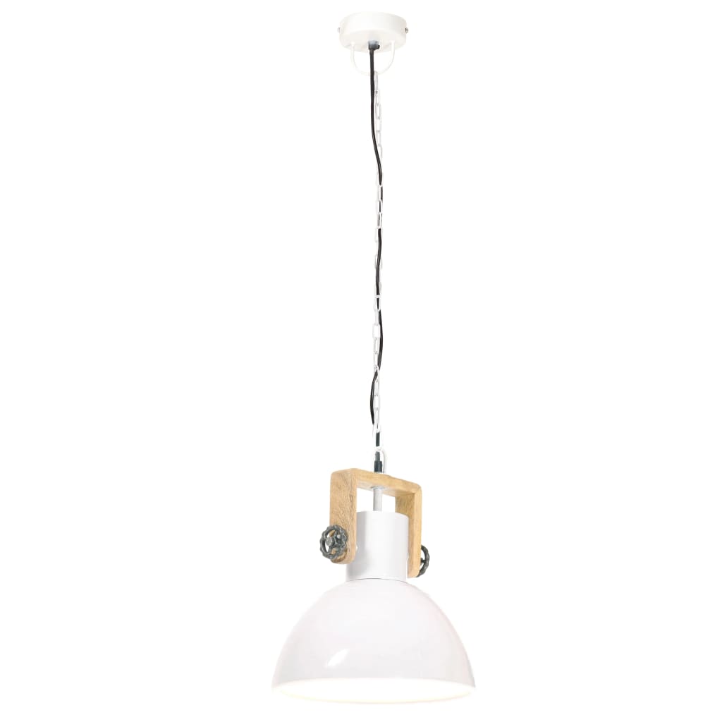 Piekaramais gaismeklis, balts, 30cm, 25W, apaļš, E27