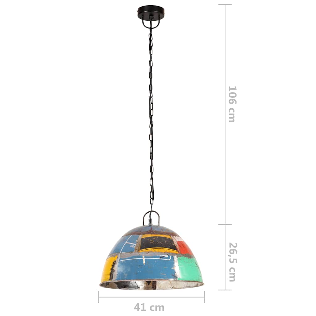 Pakabinamas šviestuvas, įvairių spalvų, 41cm, 25W, apskritas