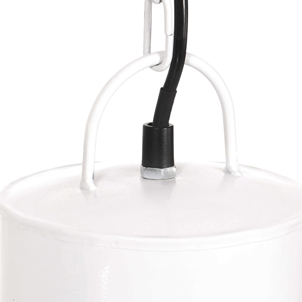 Piekārtais gaismeklis, balts, 48cm, 25W, apaļš, E27