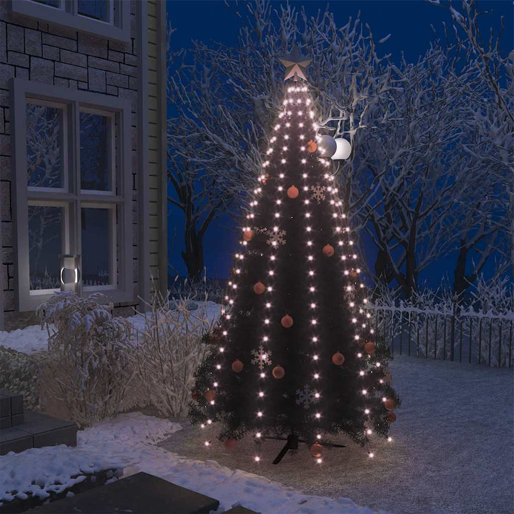 Kalėdinė girlianda eglutei-tinklas su 250 LED lempučių, 250cm