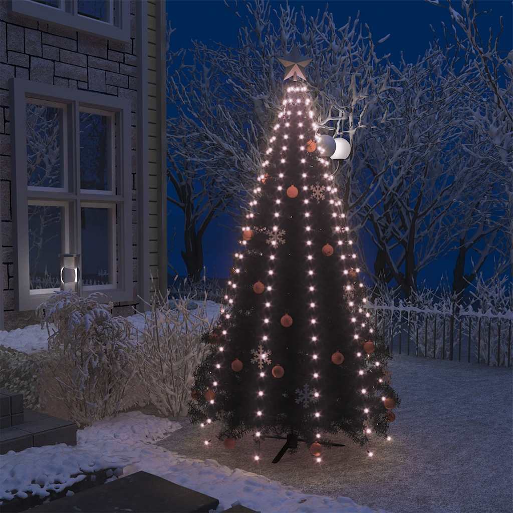 Kalėdinė girlianda eglutei-tinklas su 250 LED lempučių, 250cm