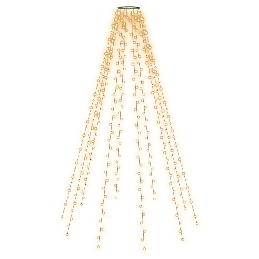 Ziemassvētku virtene eglītei – tīkls ar 300 LED spuldzītēm, 300 cm