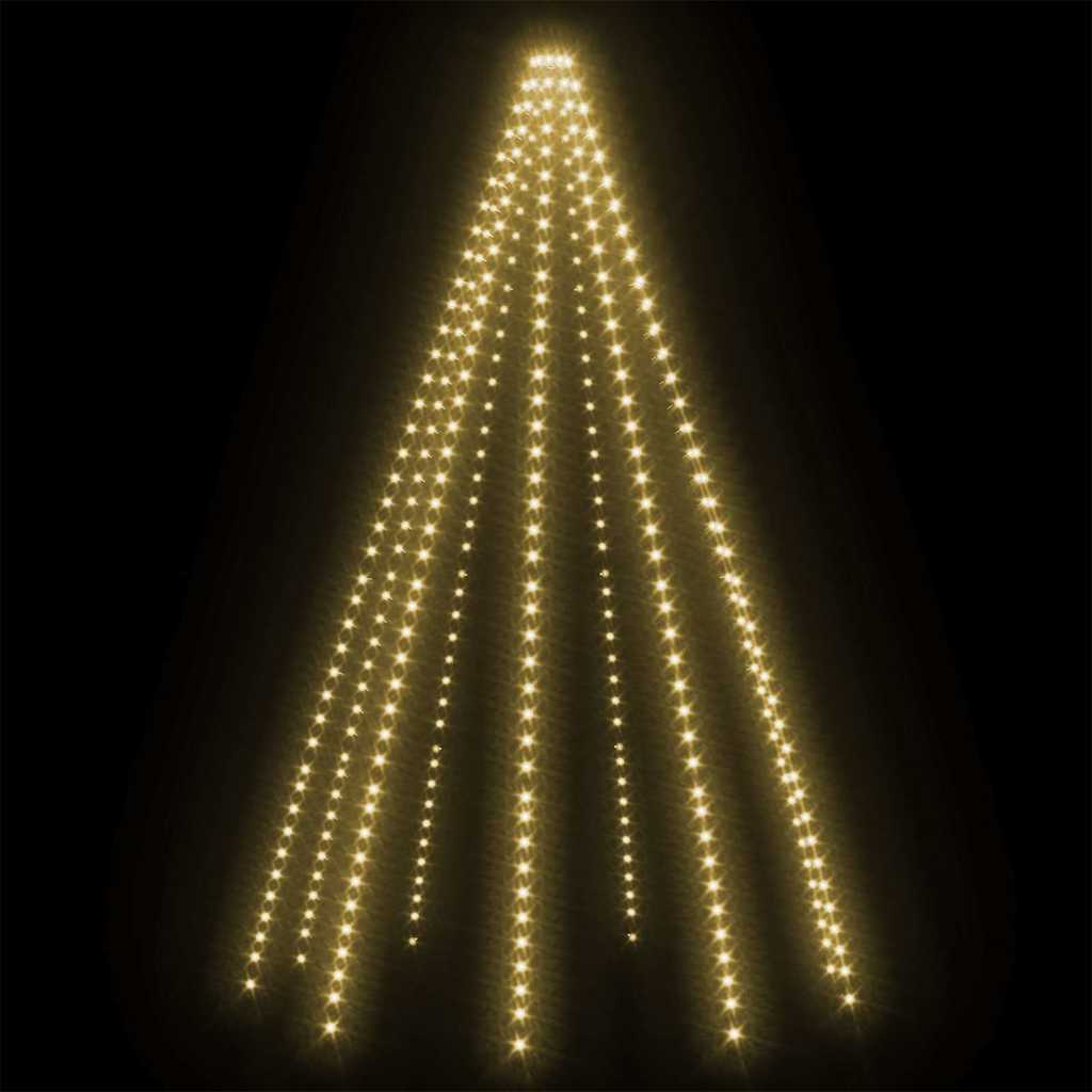 Kalėdinė girlianda eglutei-tinklas su 400 LED lempučių, 400cm