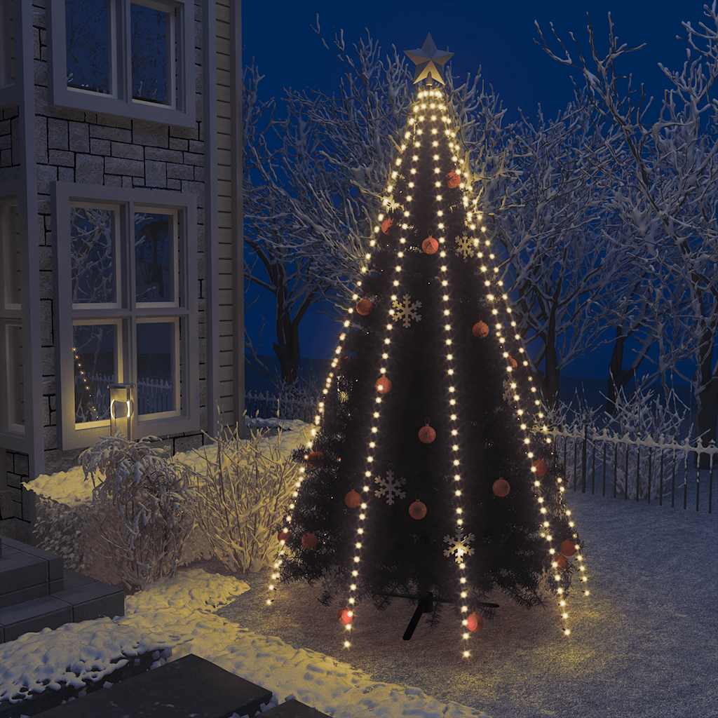 Kalėdinė girlianda eglutei-tinklas su 400 LED lempučių, 400cm