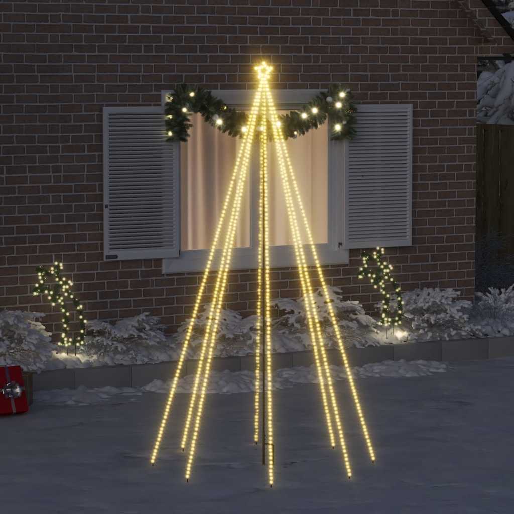 Kalėdų eglutės girlianda-krioklys, 400 LED lempučių, 2,5m