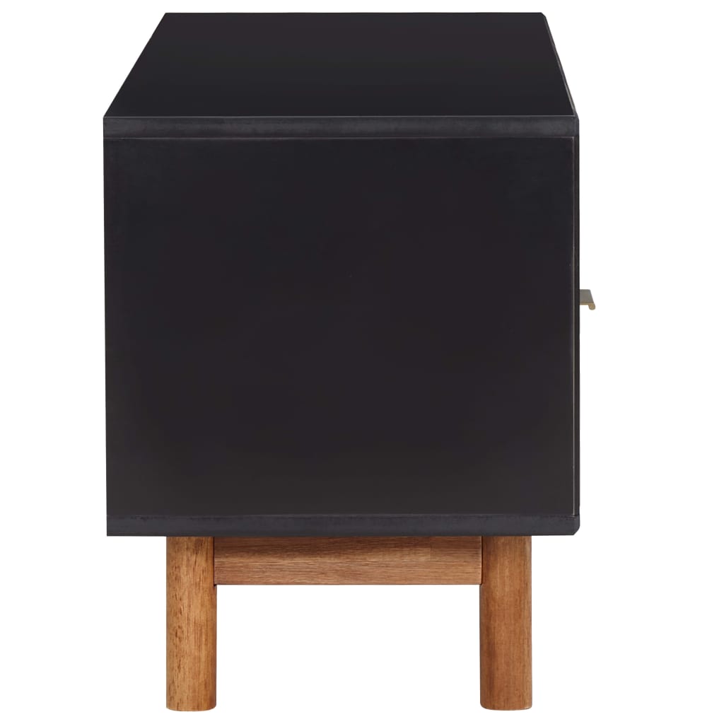 TV galdiņš, 100x35x45 cm, akācijas masīvkoks un MDF