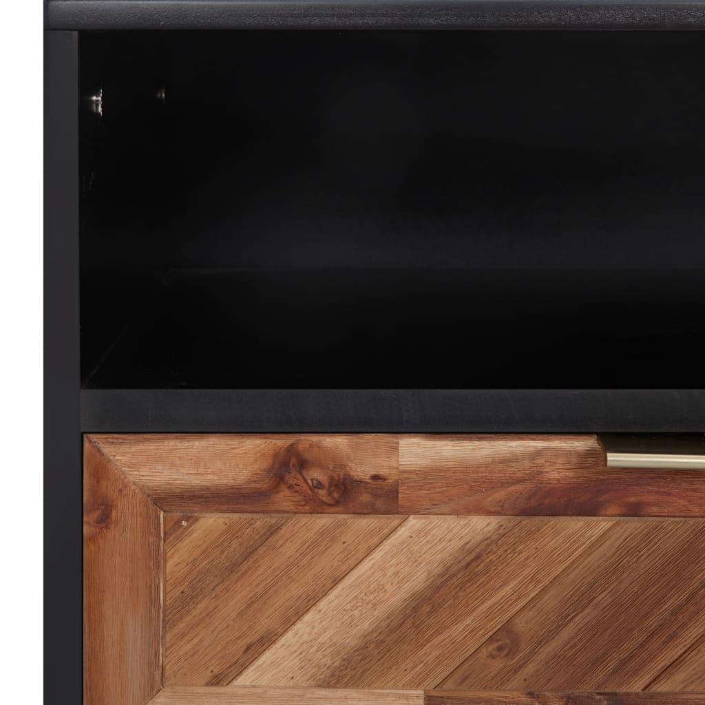 TV galdiņš, 100x35x45 cm, akācijas masīvkoks un MDF