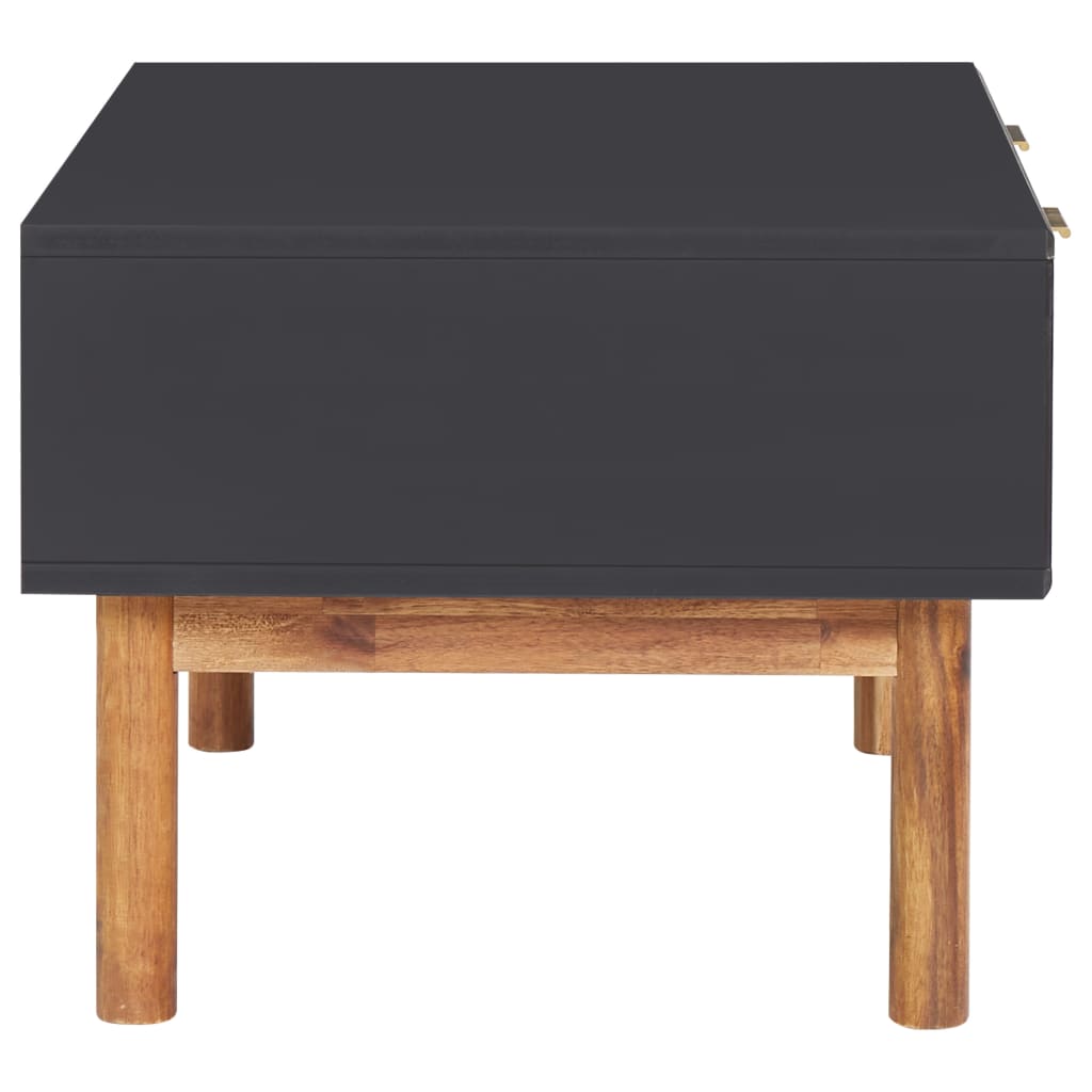 Coffee table, 90x50x40cm, solid acacia wood and MDF