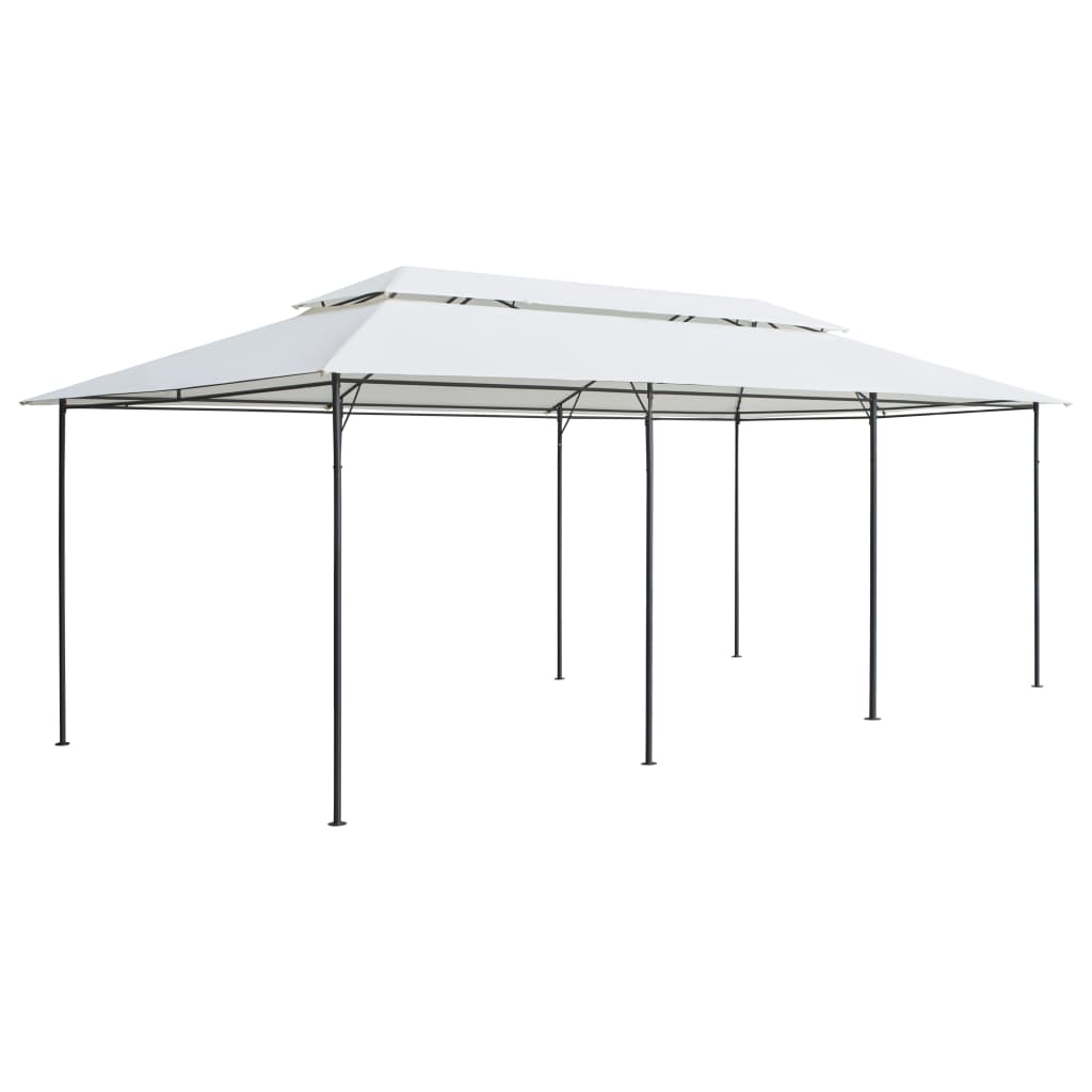 Pavėsinė IVORY, balta, 600x298cm