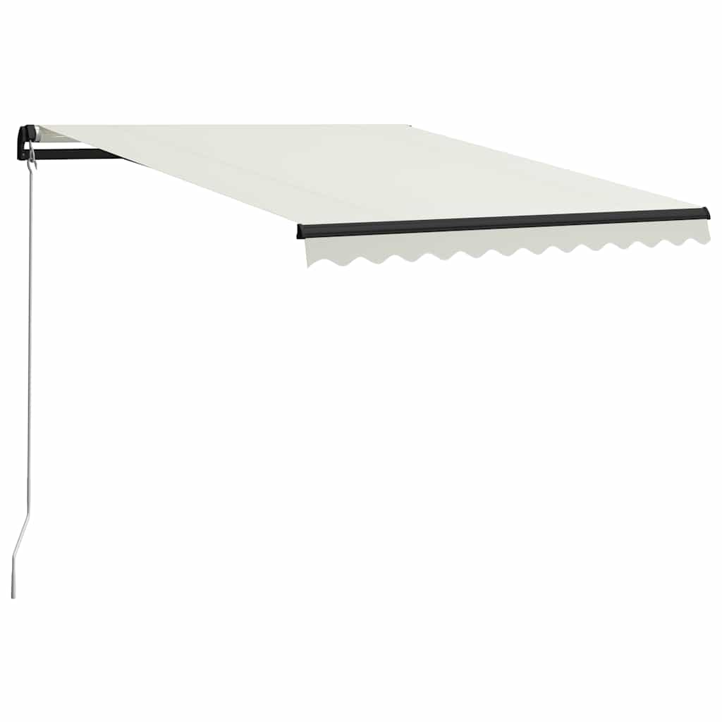 Rankiniu būdu ištraukiama markizė, kreminės spalvos, 300x250cm