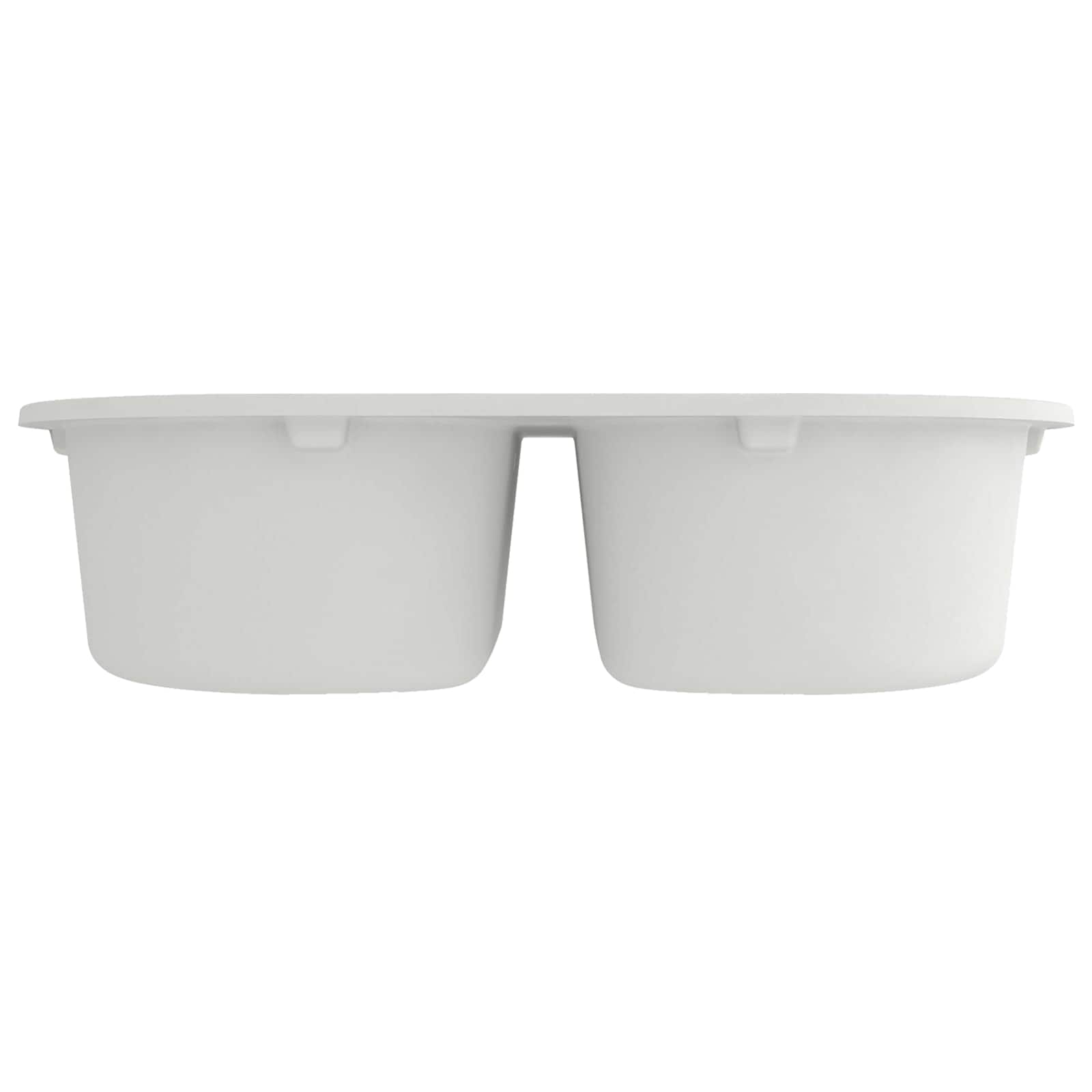 Virtuvės kriauklė Balta 78 x 47 x 20.5 cm Granitas