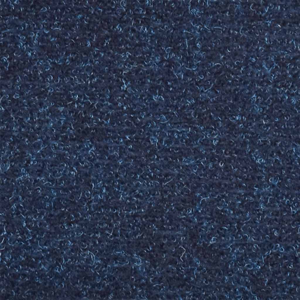 Stair mats, self-adhesive, 15 pcs, 65x21x4 cm, dark blue, semi-circular, large