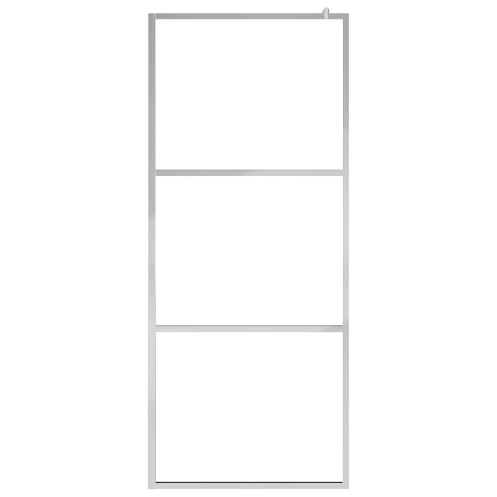 Dušo sienelė su visiškai matiniu ESG stiklu, 115x195cm
