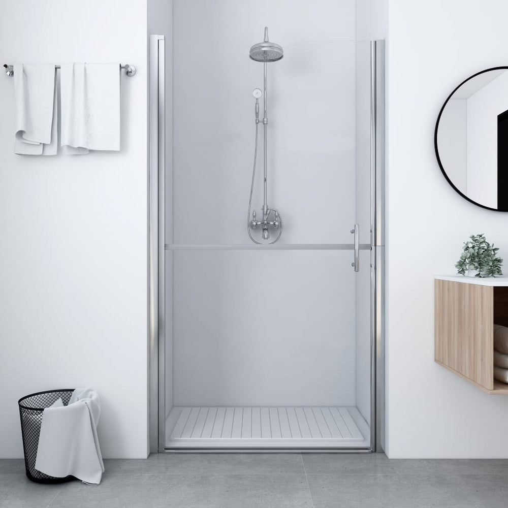 Shower door, 81x195cm, tempered glass