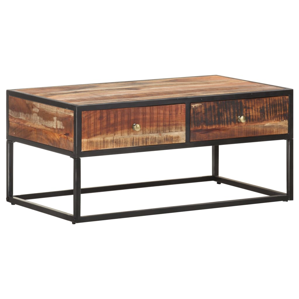 Coffee table, 90x50x40cm, solid acacia wood