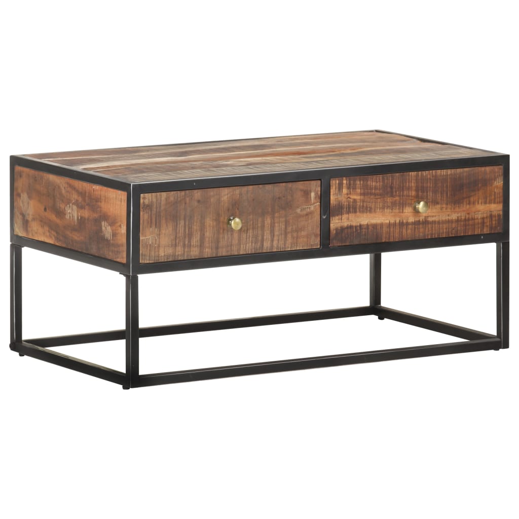 Coffee table, 90x50x40cm, solid acacia wood