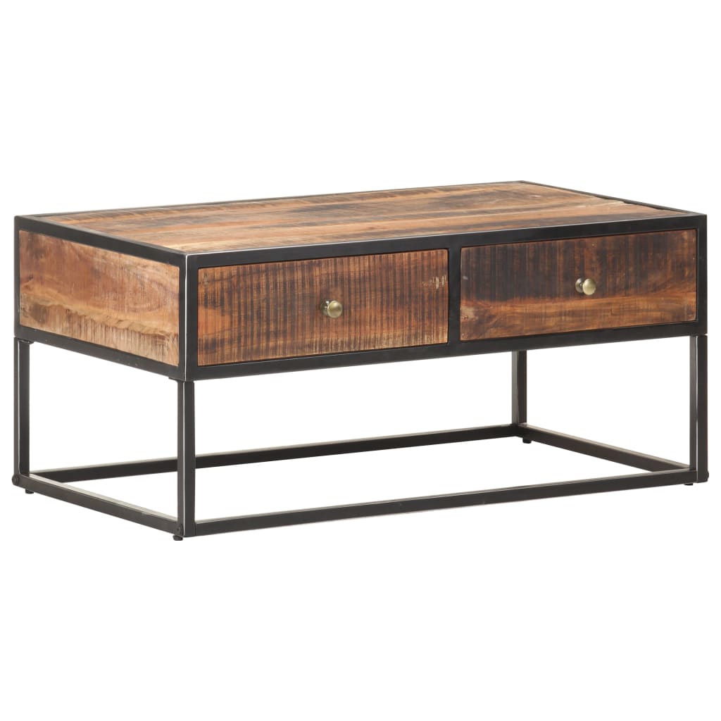 Coffee table, 90x50x40cm, solid acacia wood