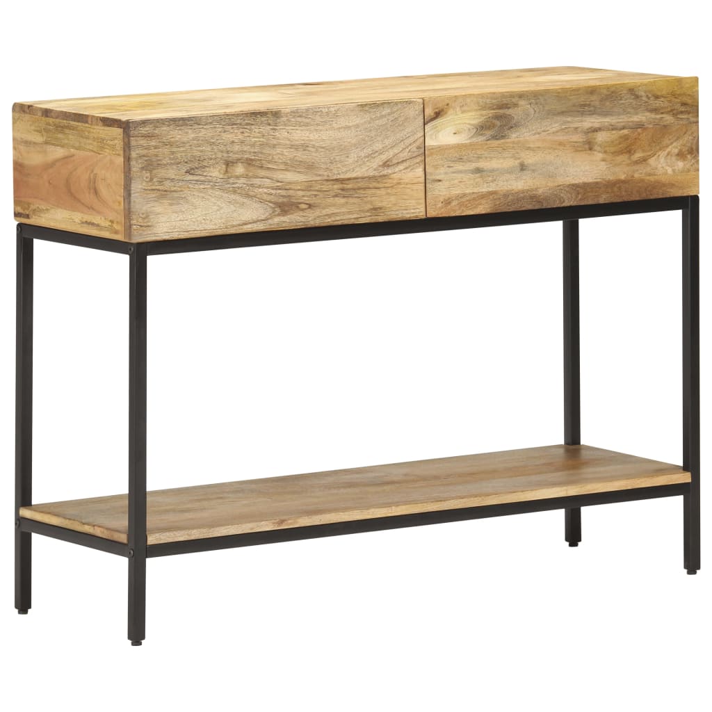 Console table, 100x35x76cm, solid mango wood